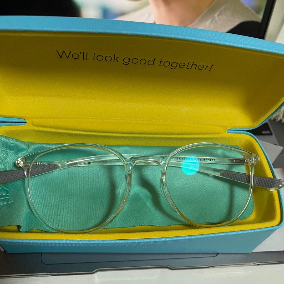 lenskart transparent frame glasses, Women's Fashion, Watches