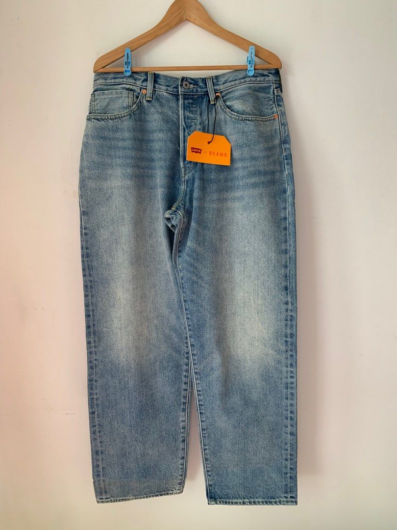 LEVI'S ® X BEAMS SUPER WIDE V2 JEANS 33”x 32” levis, 男裝 LEVI'S ® X BEAMS SUPER WIDE V2 JEANS 33”x 32” levis, 男裝