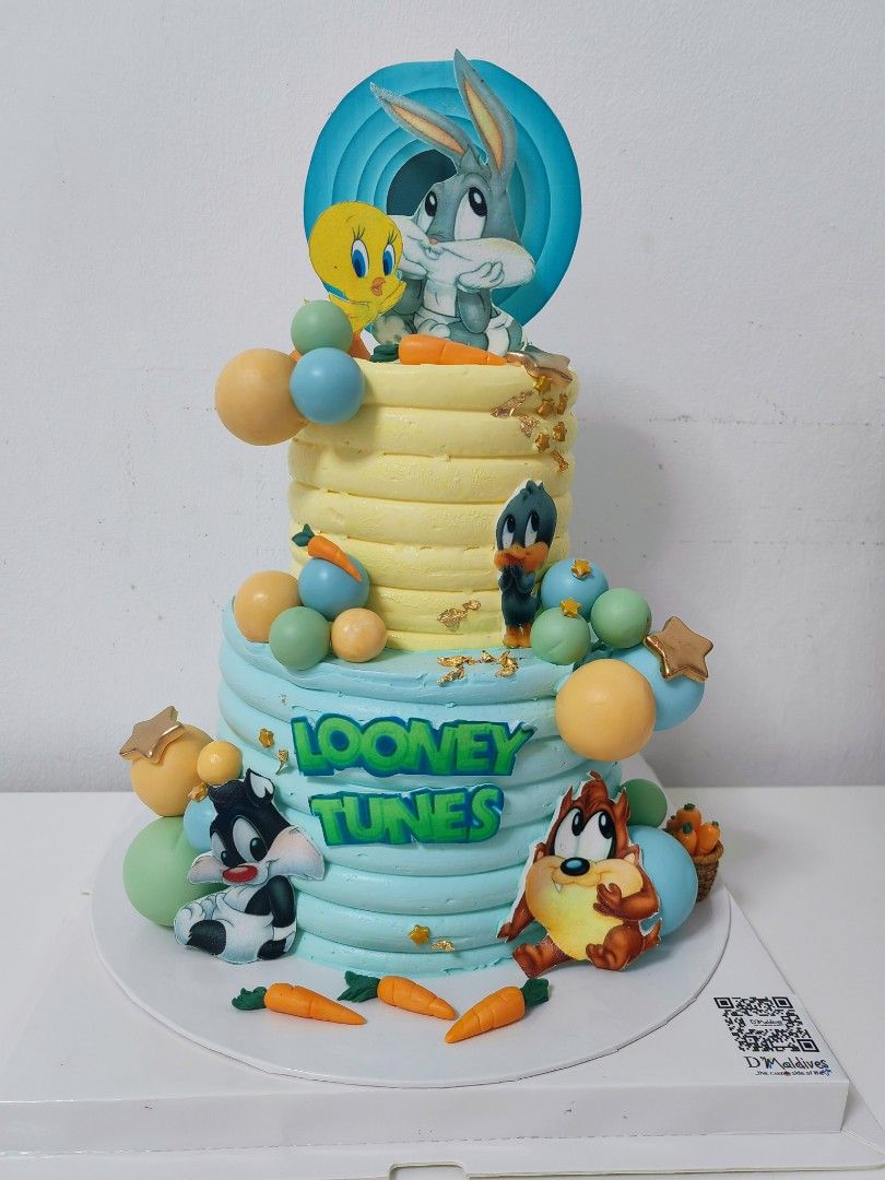 Chocolate Cake Baby Looney Tunes Baby Shower Cake Sale Baby Looney