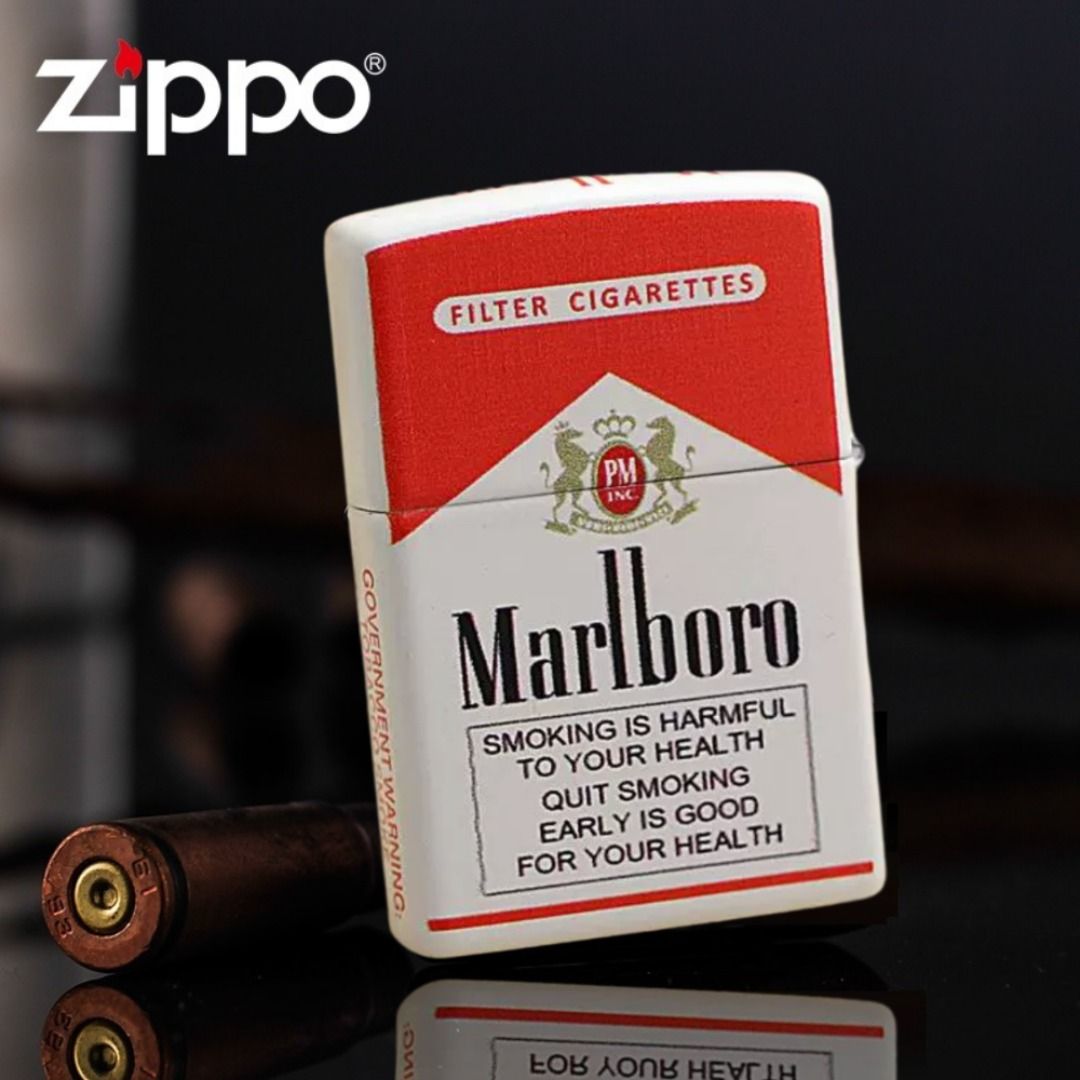 Marlboro 酷く Zippo 1924 Original Package50周年 売買された 