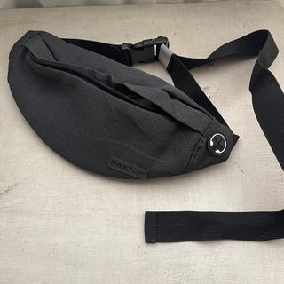 MAXTOP Large Crossbody Fanny Pack / belt bag with 4-Zipper Pockets