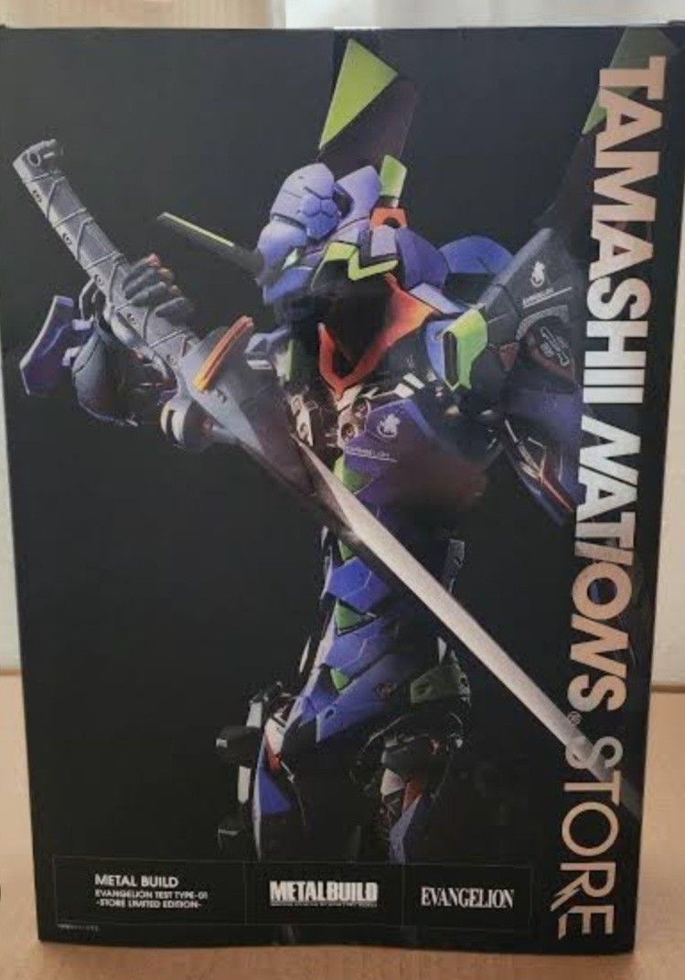 日本限定metal build evangelion test type 01 store limited
