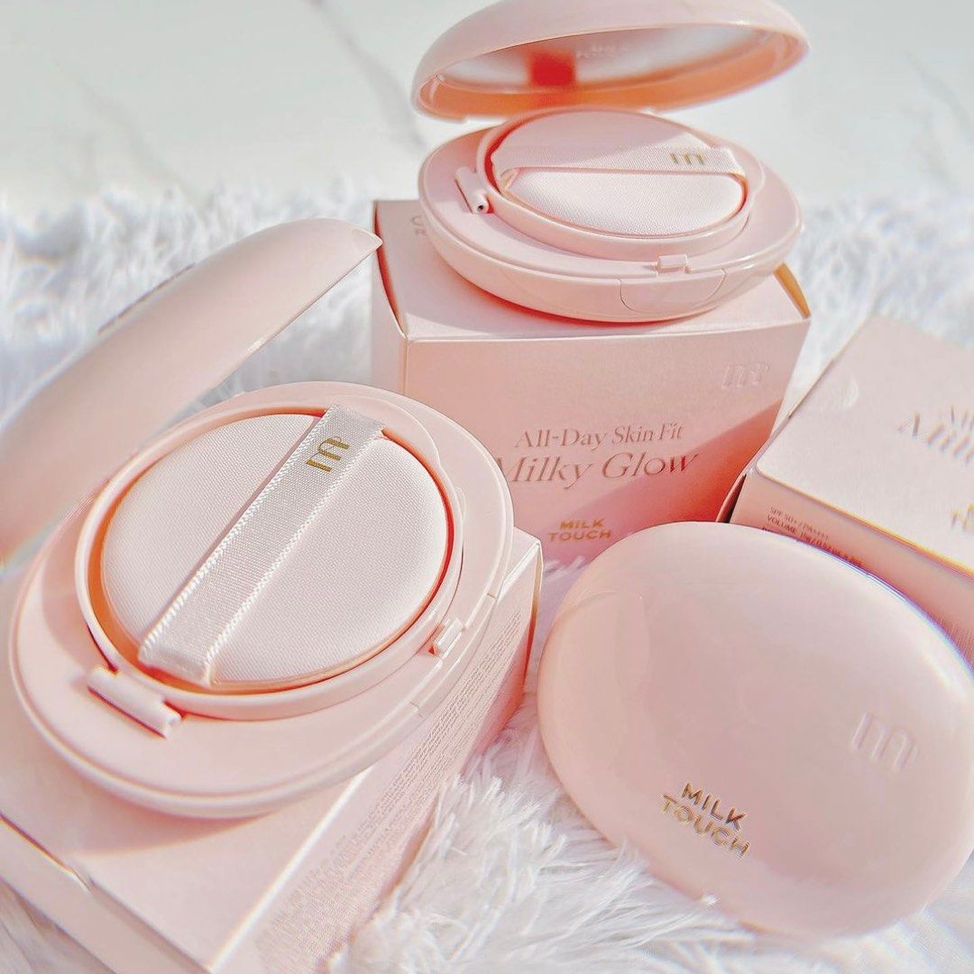  milk touch cushion refill free all day skin fit milkyglow cushion