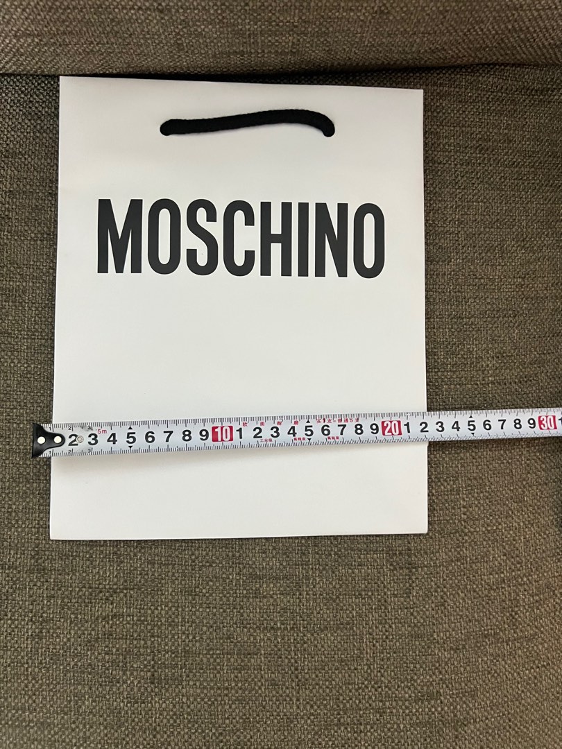 Moschino paper bag shop