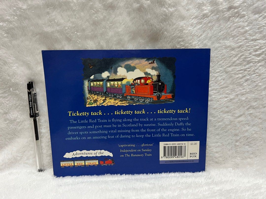 Night Flight for the Little Red Train (Category: Storybooks) located in Quezon City. Submitted by sky_bookstore (Listing ID 1293865972, Image 2). Description: Paperback Book Disclaimer: We sell pre-loved books. Kindly expect that there might be minor flaws, such as shelf wear, creases and other common signs of usage. Location: Sauyo, QC .