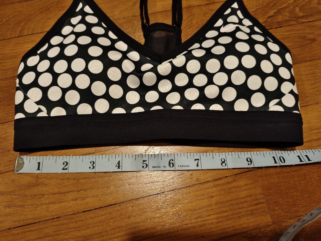 nike polka dot sports bra