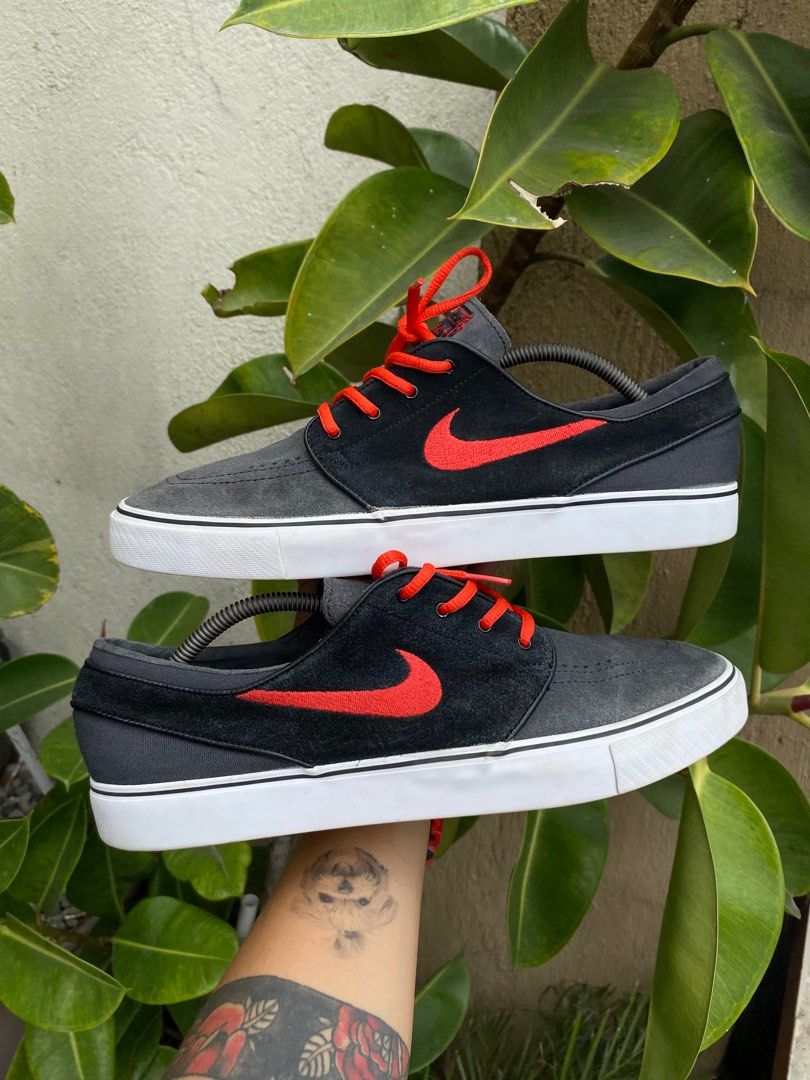 Nike SB Stefan Janoski Anthracite Black Red