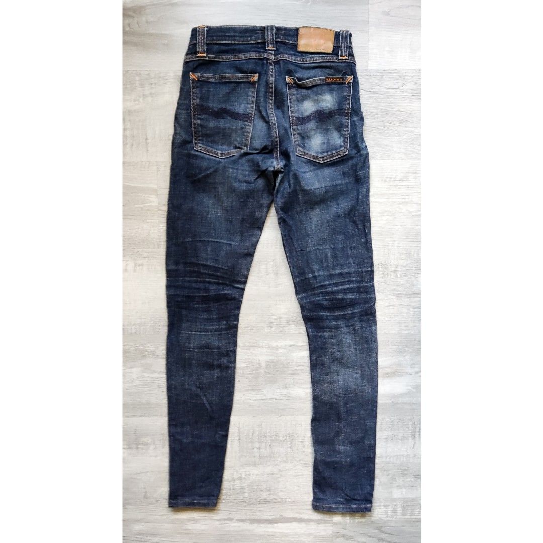 NUDIE JEANS CO Blue Jeans Unisex 27 Men s Fashion Bottoms Jeans