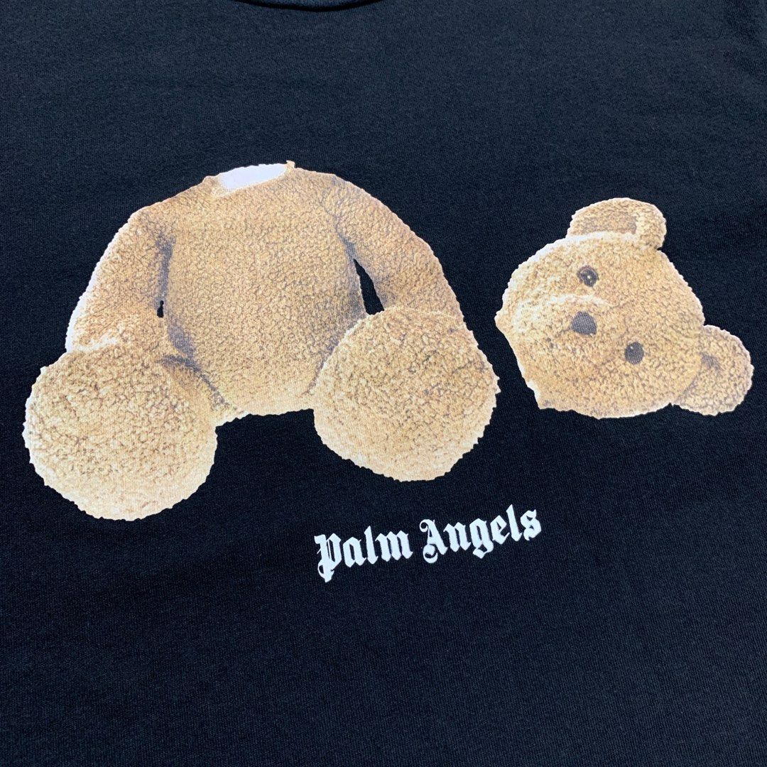 Palm angels Teddy Bear T-Shirt, Men's Fashion, Tops & Sets