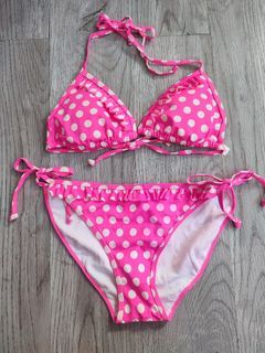 Pink Polkadot Bikini