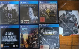 PlayStation 4 Game Titles/Physical Copy
