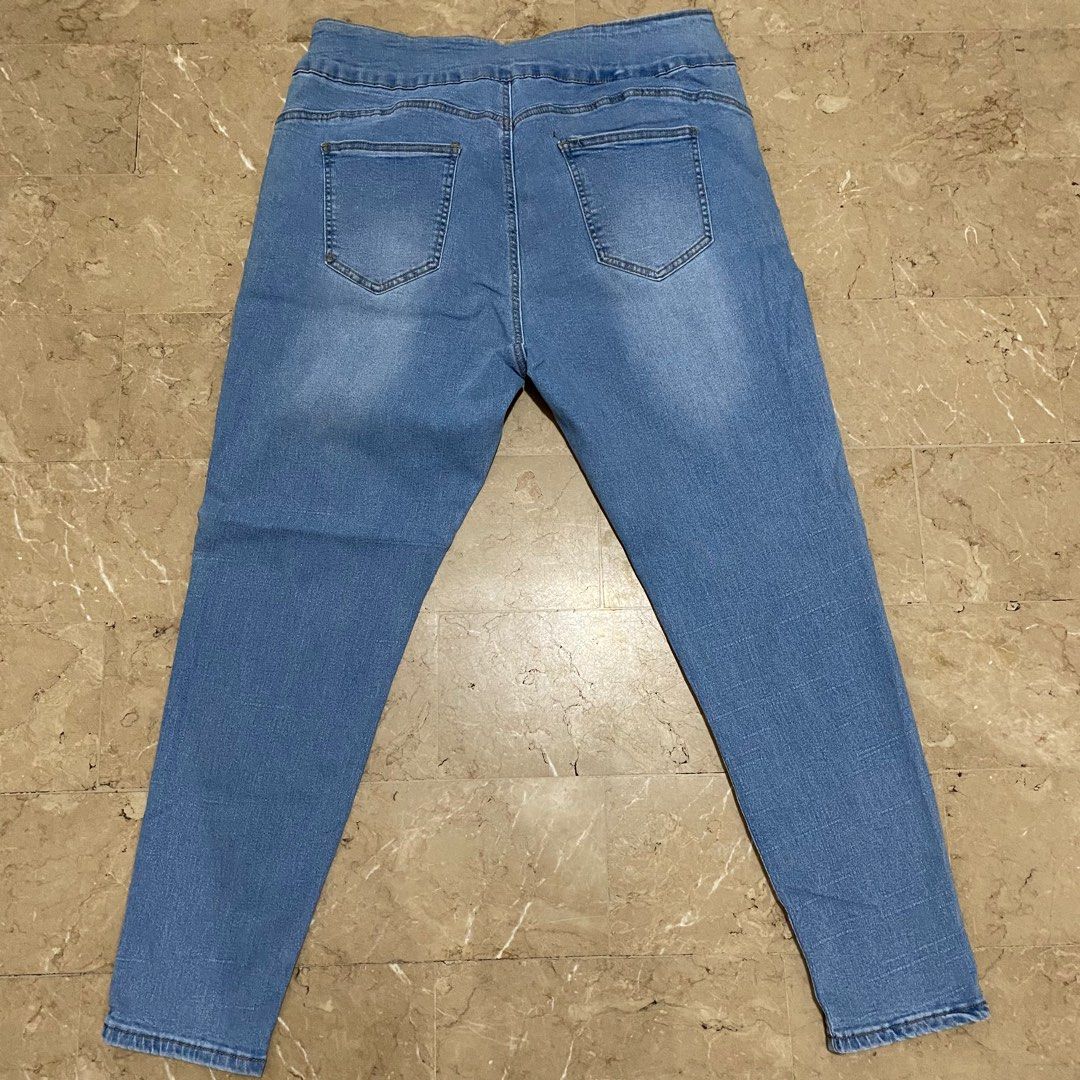 Woman Within Plus Size Soft Denim Pants Jeans Trousers, Women's Fashion,  Bottoms, Jeans on Carousell