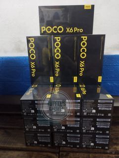 POCO X6 Pro 5g 12/512 8/256 Brandnew Sealed With Receipt And Freebies BELOW SRP