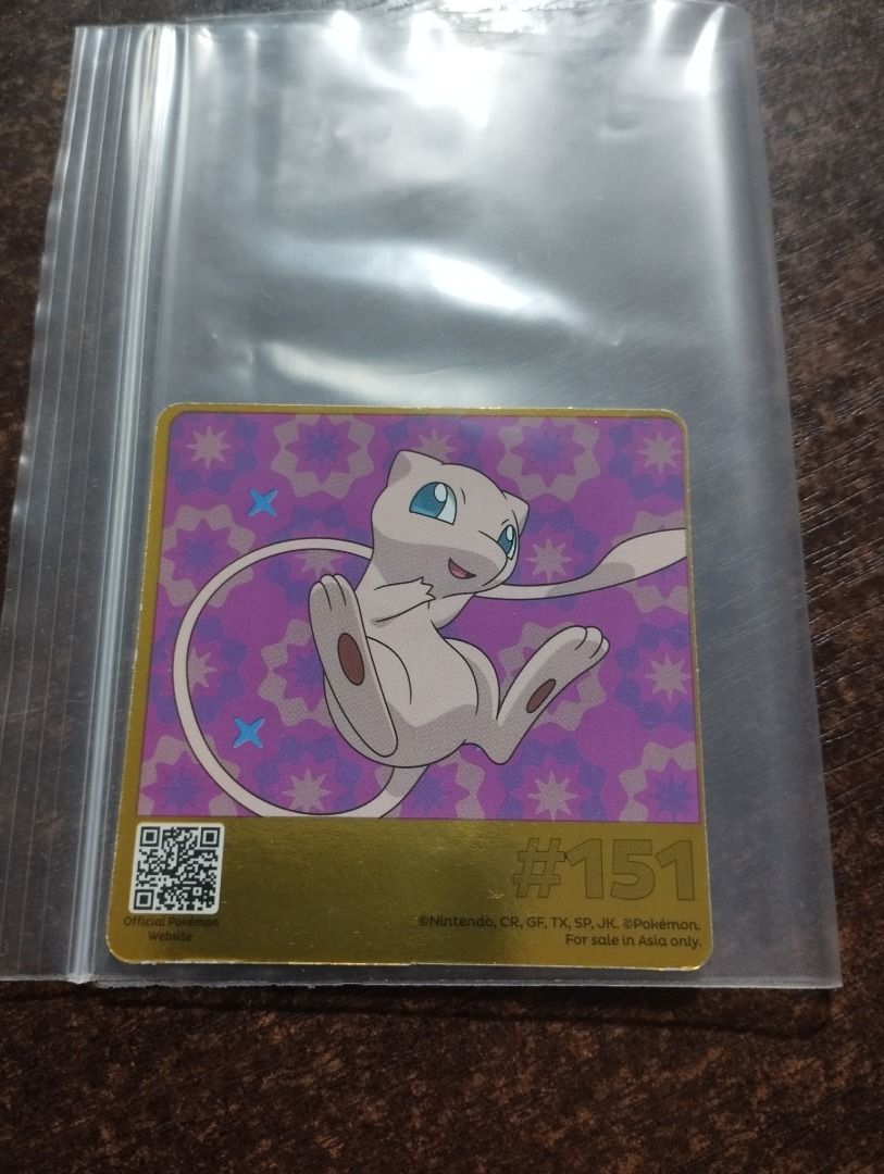 Pokemon oreo Mew collectible card #151, Hobbies & Toys, Memorabilia &  Collectibles, Stamps & Prints on Carousell