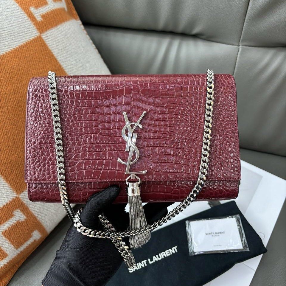 PRE ORDER Preloved YSL Kate With Tassel Medium Luxury Bags Wallets on Carousell