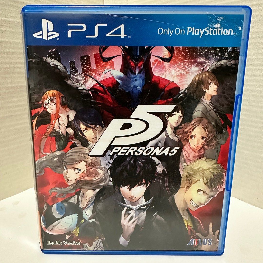PS4 Games Persona 5 R3 English RPG Action Adventure Anime Game Used