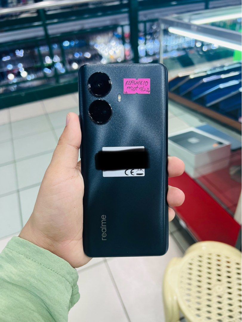 Realme 10 Pro Plus 5G 256gb FU (Category: Realme) located in San Juan City. Submitted by javedsgadgetshop (Listing ID 1293877962, Image 1). Description: OPEN FOR INSTALLMENT VIA CREDIT CARD/GGIVES & SWAP/TRADE-IN! WE BUY AND SELL ( ANYKINDS OF UNIT BINIBILI PO NAMIN)! PTPA : Padelete po f bawal Read ❗️Onhand ‼️ Realme 10Pro + 5G •256gb •NTC Variant •Good batt health •Factory Unlock •95% Smoothness •No hidden issue | No Repaired •100% Authentic | 