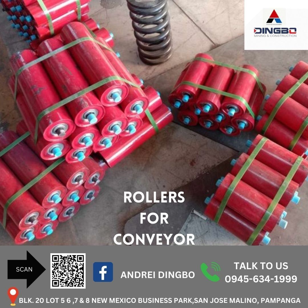 ROLLERS FOR CONVEYOR (Category: Construction Tools & Equipment) located in Mexico. Submitted by andreidingb02024 (Listing ID 1293816884, Image 1). Description: ROLLERS FOR CONVEYOR If you're interested please contact us or drop a personal message here in our account. (0945-634-1999).