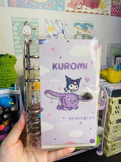 Sanrio Kuromi & Baku refillable notebook