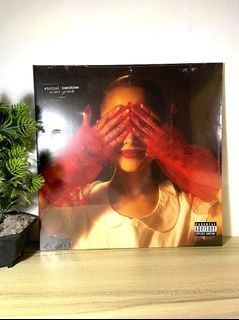 SEALED: ARIANA GRANDE- ETERNAL SUNSHINE STANDARD COVER RED VINYL (LP PLAKA NOT CD)