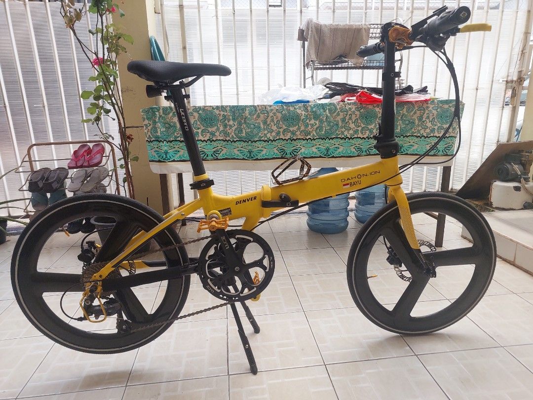 Wheelset carbon sepeda lipat sale