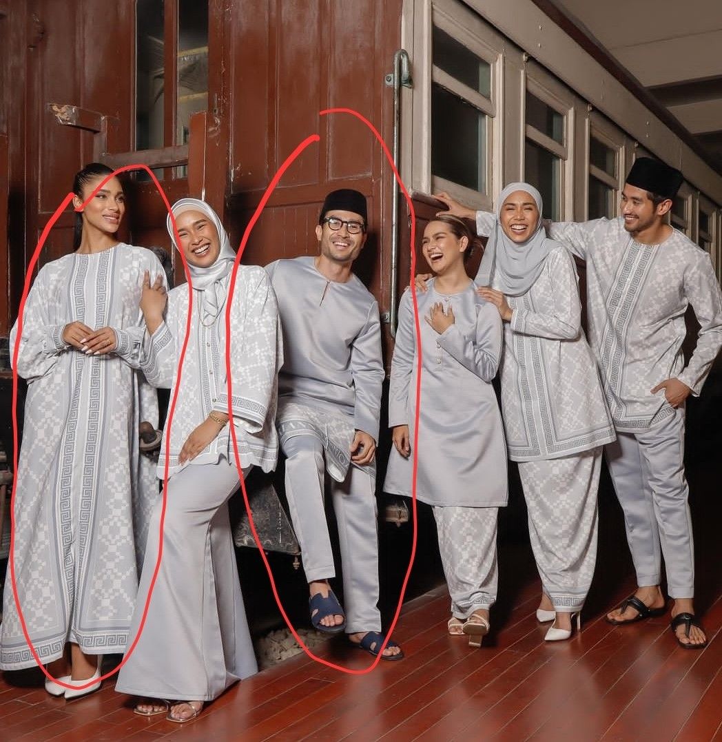 Set of Hari raya family, Men's Fashion, Muslim Wear, Baju Melayu