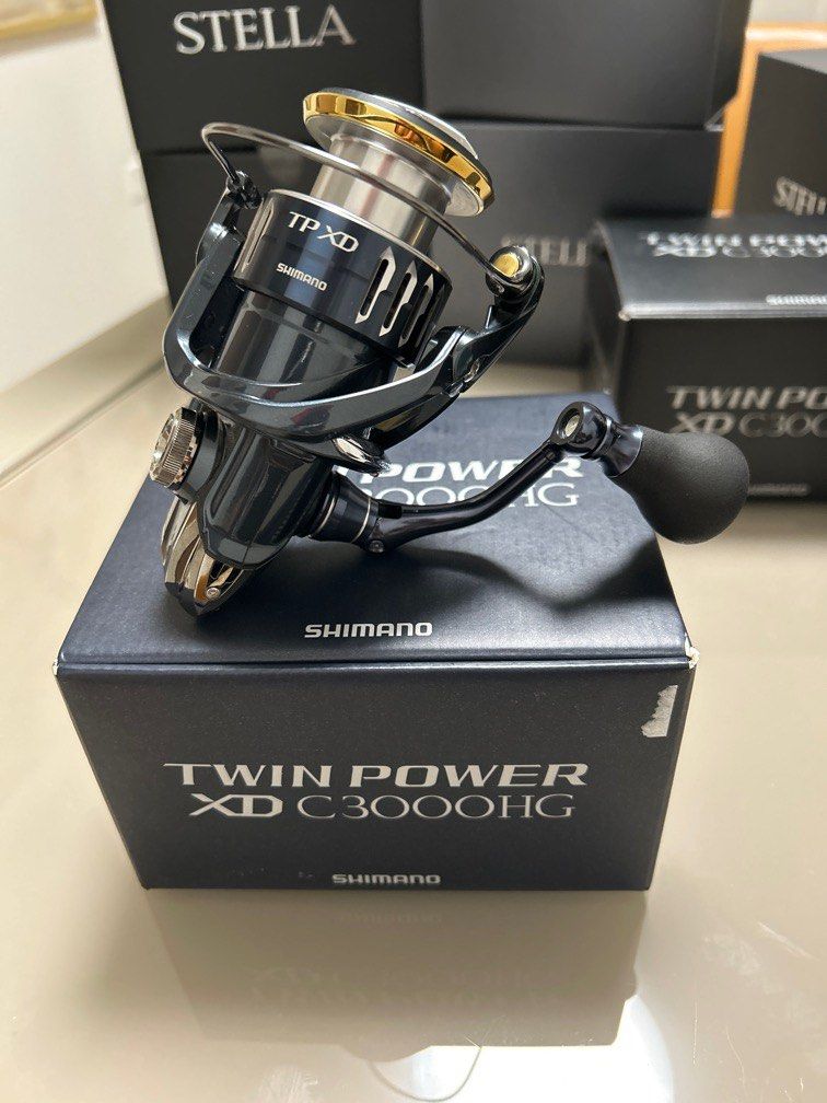 Shimano Twinpower XD C3000HG fishing reel, Sports Equipment, Fishing on  Carousell