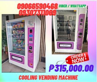snacks and drinks vending machine cooling