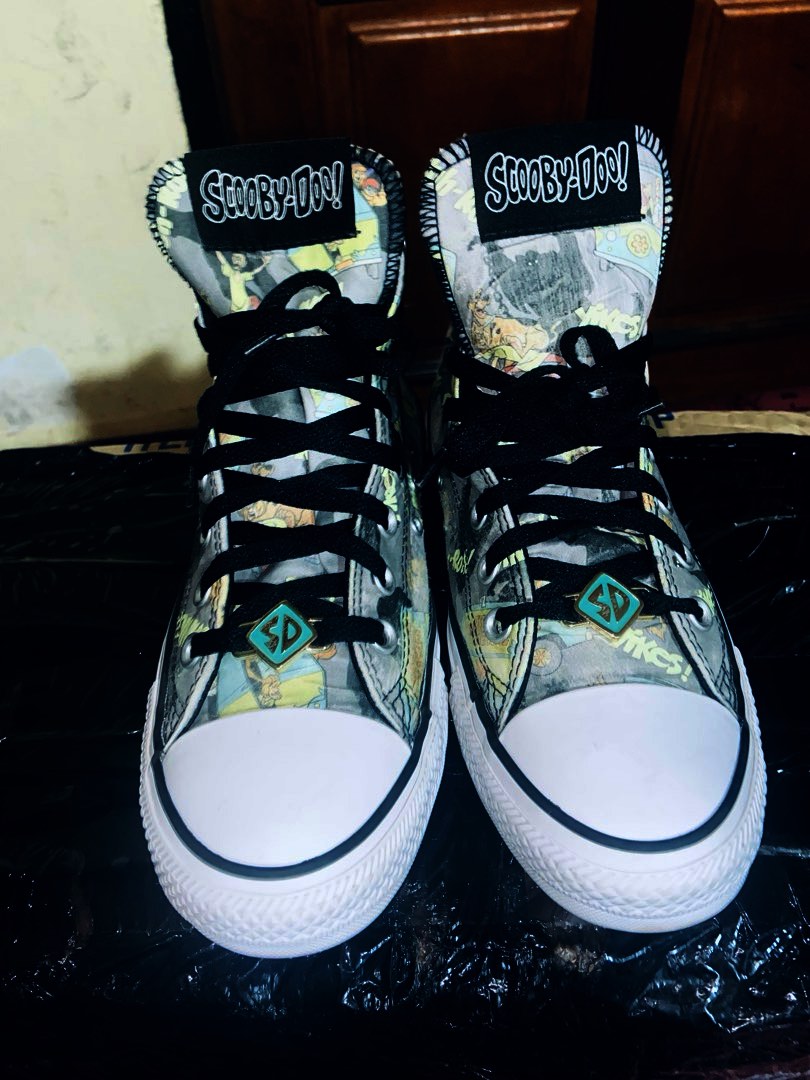 Snikers Converse Chuck Taylor All Star High Chased By Ghosts Scooby Doo x Edition 2020 Men s Fashion Footwear Sneakers on Carousell