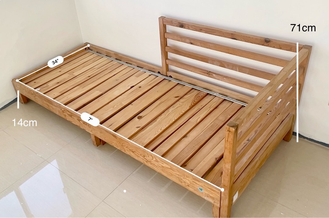 SOFA BED PULL OUT BED IMUS CAVITE, Furniture & Home Living, Furniture, Bed Frames & Mattresses