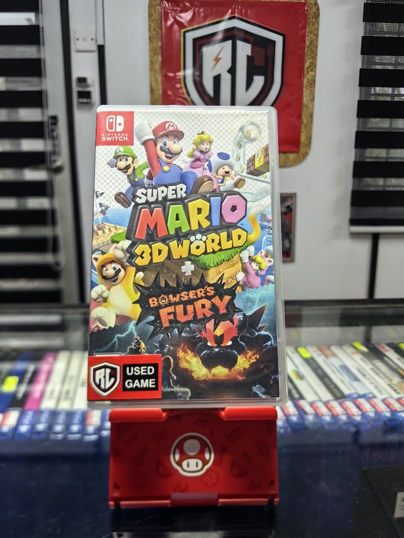 SUPER MARIO 3D WORLD +BROWSER FURY, Video Gaming, Video Games, Nintendo on  Carousell