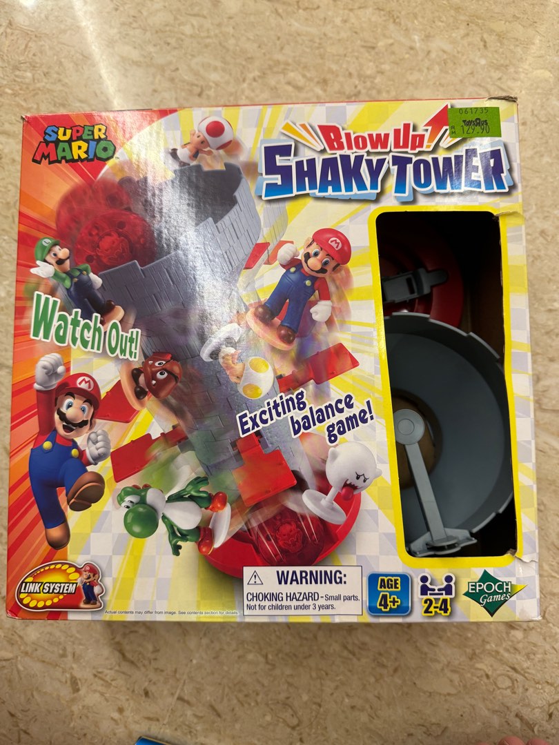 Super Mario blow up tower, Hobbies & Toys, Toys & Games on Carousell