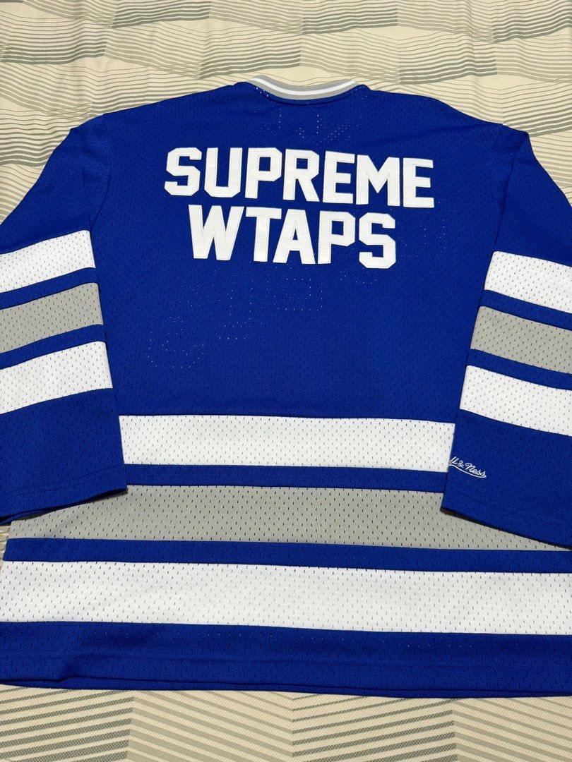 supreme wtaps mitchell & ness hockey jersey