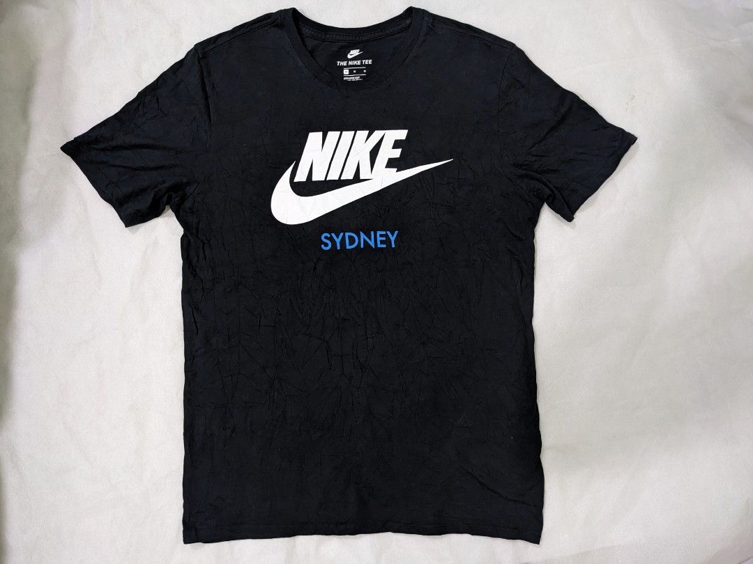 Sz M Nike Sydney Big Swoosh Logo T shirt