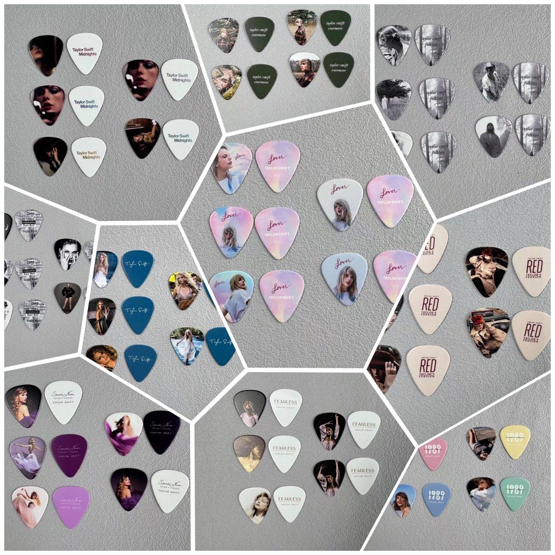 Taylor swift shop guitar picks folklore