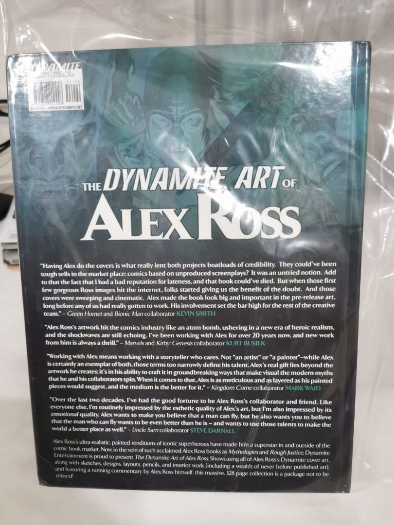 The Dynamic Art Of Alex Ross, Hobbies & Toys, Books & Magazines, Comics ...