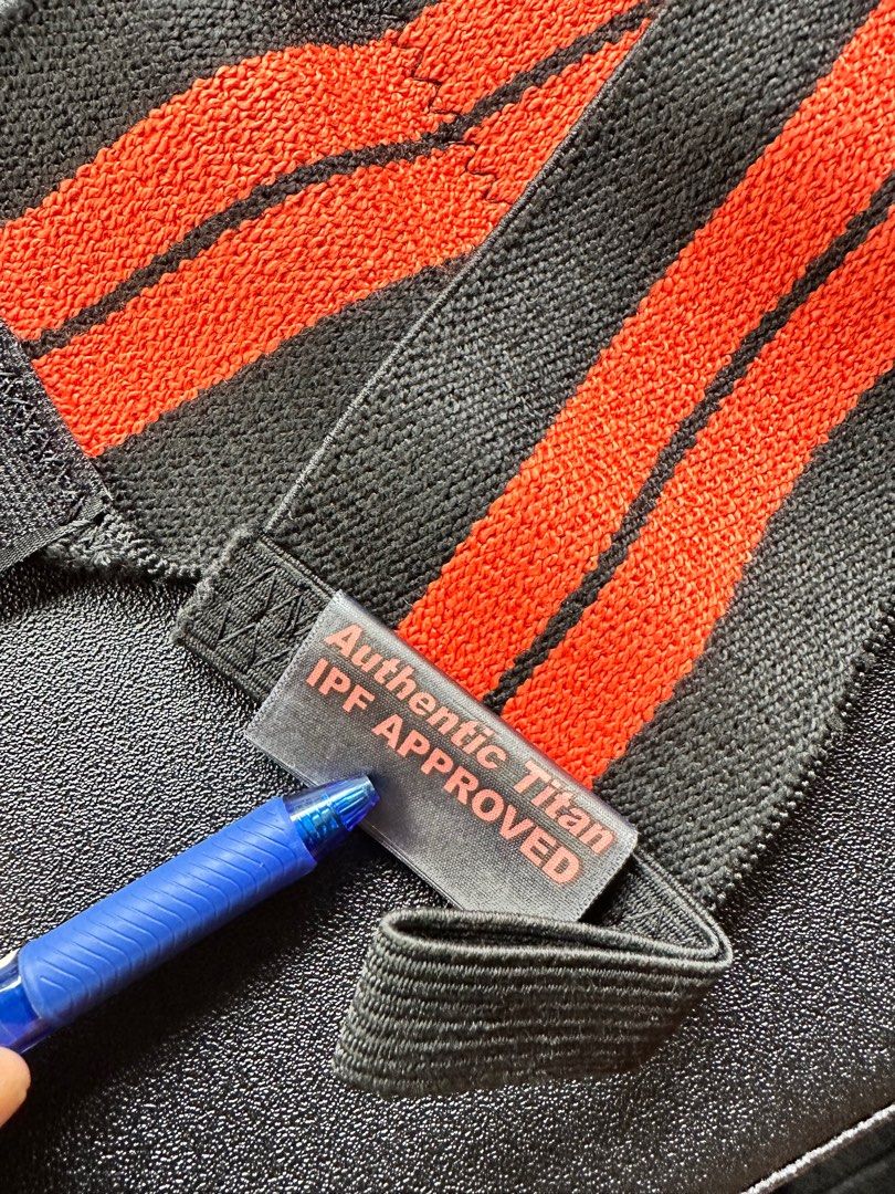 Titan Max RPM Wrist Wrap (IPF approved), Sports Equipment, Other Sports