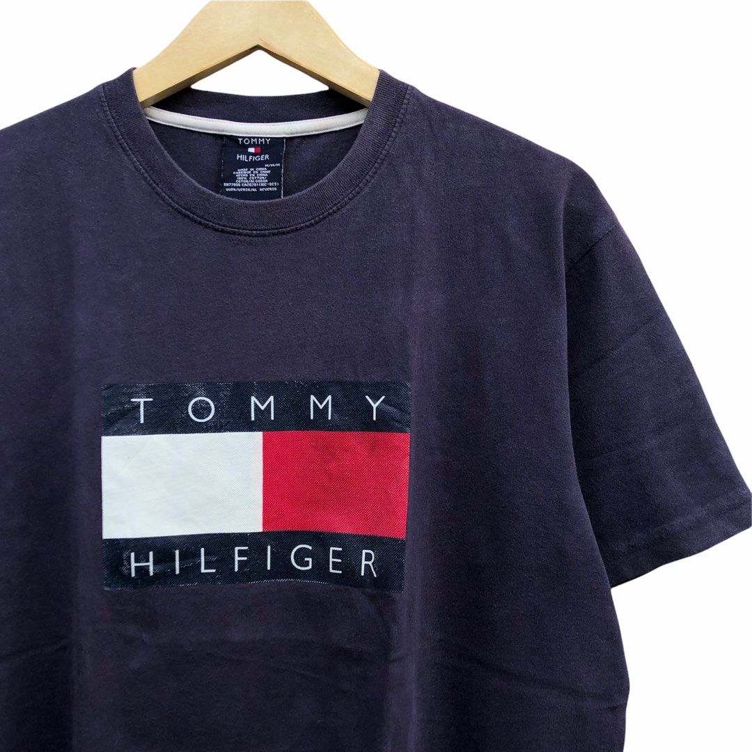 Tommy hilfiger big logo t shirt 2025