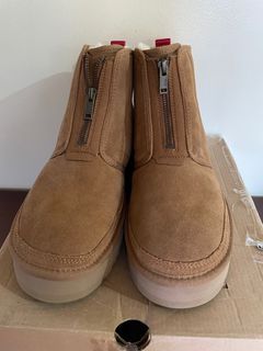 UGG Neumel Platform Zip Chestnut Boots ( Women's- 10)