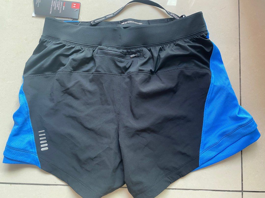 Under Armour Men's shorts Speedpocket exercise workout pants (size