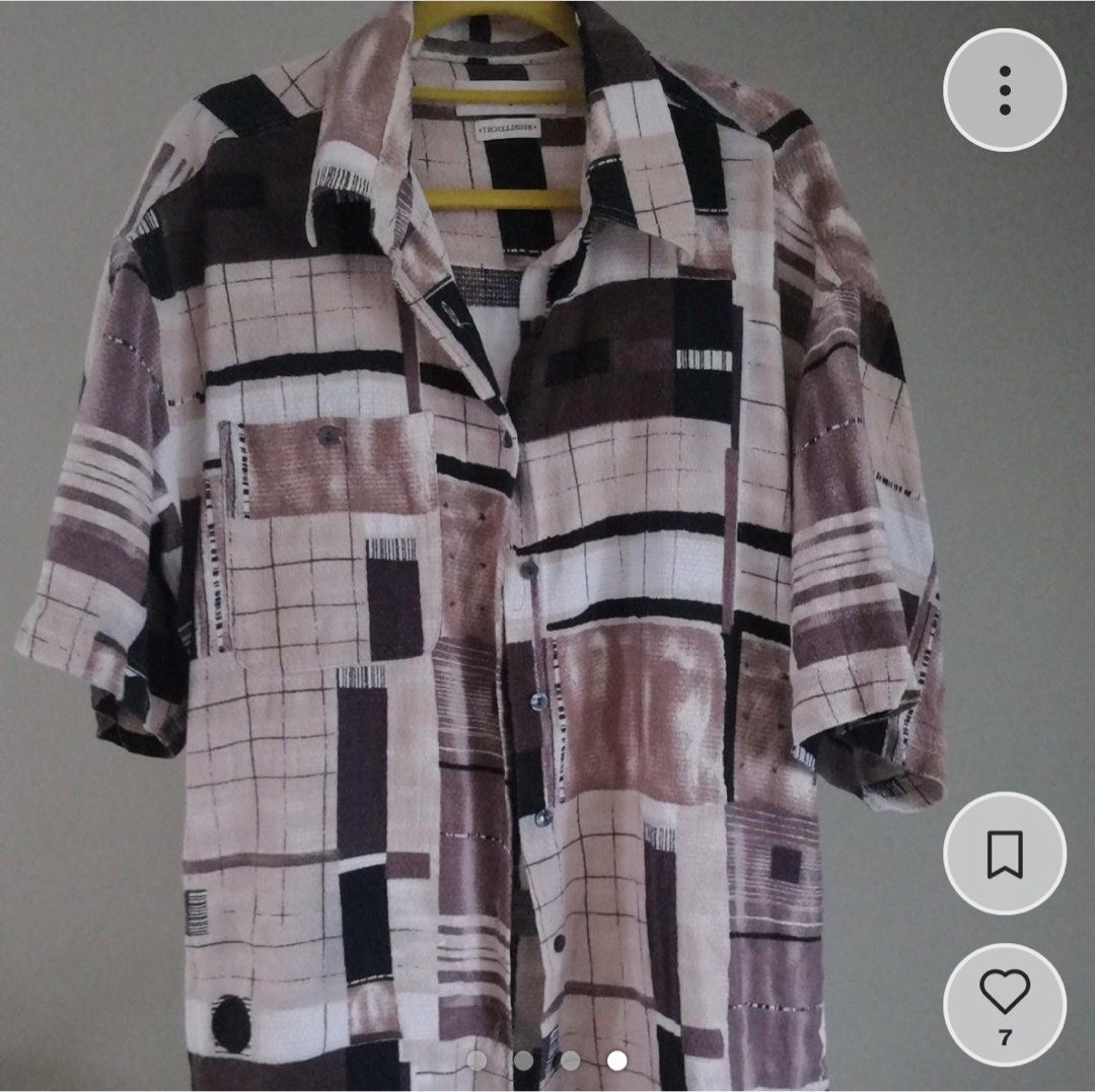 vintage button down shirt