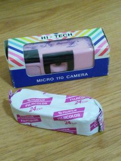 VINTAGE Precious Moments Micro 110 Film Camera with FREE Film lomo lomography
