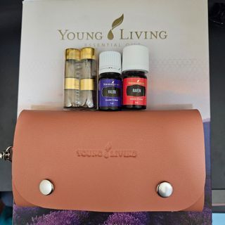 Young Living Oil Pouch Raven Oil Valor Oil YL Essential Oils