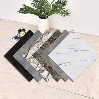 10pcs marble vinyl tile 30X30CM floor sticker self-adhesive waterproof floor tile PVC sticker