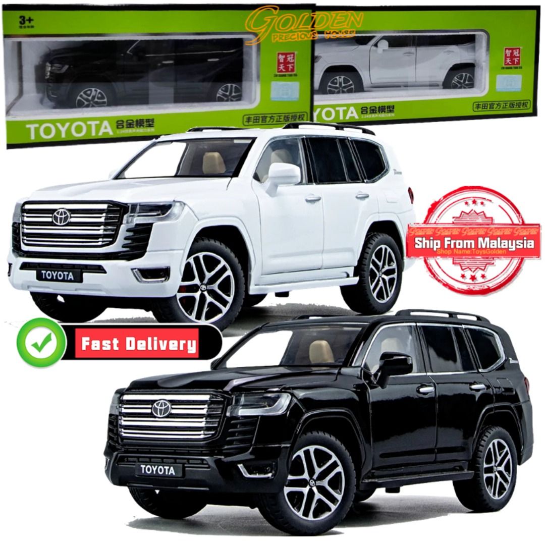 1:24 Toyota LAND CRUISER SUV High Simulation Diecast Car Metal Alloy  Vehicle Car Model Collection Toys Gift, Hobbies & Toys, Toys & Games on  Carousell