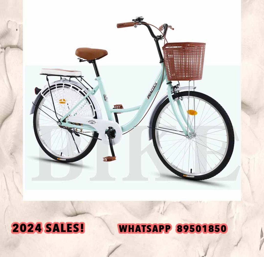 Turquoise ladies bike 2025
