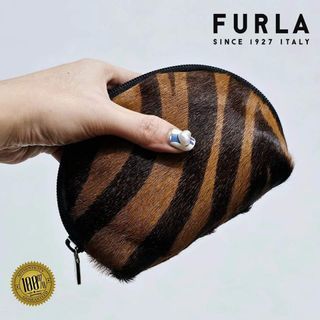 💯% Authentic FURLA®️️ Genuine Leather Purse/Pouch - Made in 🇮🇹 ITALY