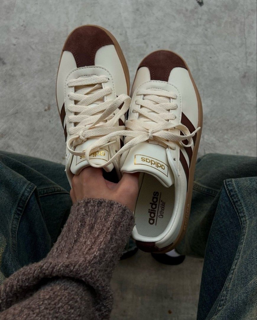 PRE ORDER ADIDAS NEO VL COURT 2.0 CREAM BROWN