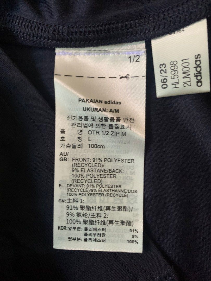 Adidas mens running long sleeves Large, Medium , Men's Fashion