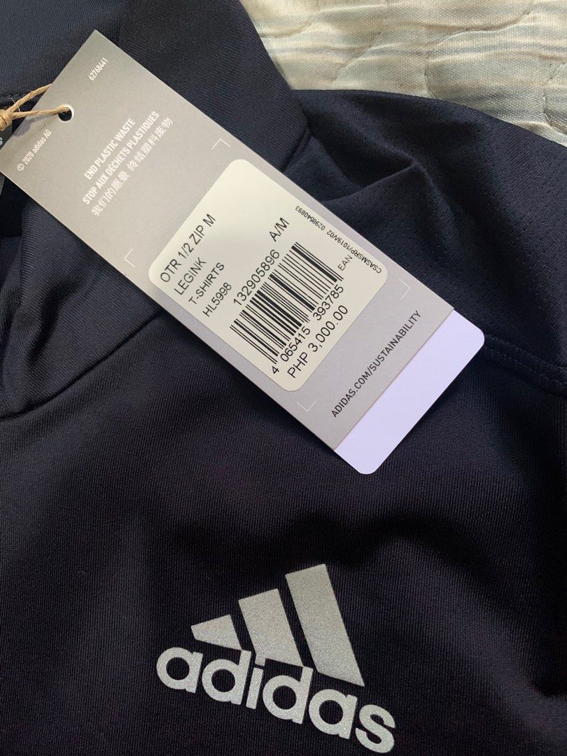 Adidas mens running long sleeves Large, Medium , Men's Fashion